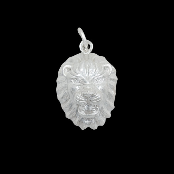 Majestic Lion Pendant Silver