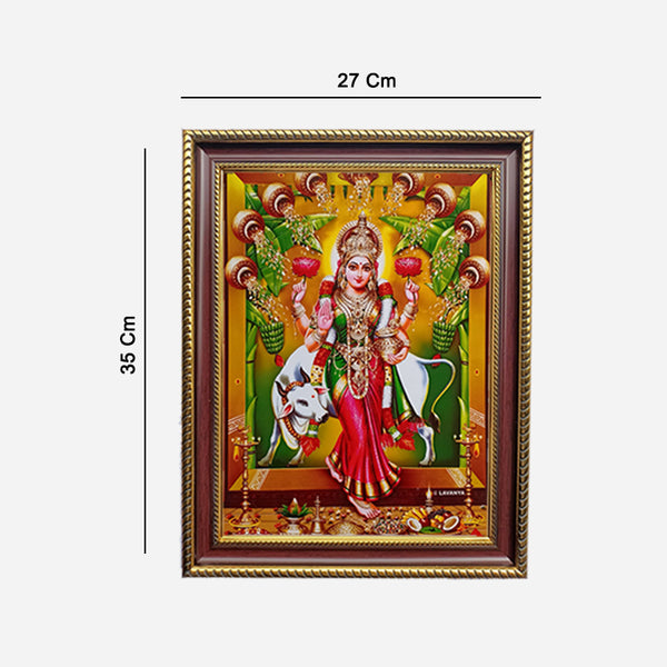 Vastu Grihalakshmi Frame with Lotus Bead Malai (54+1 beads)