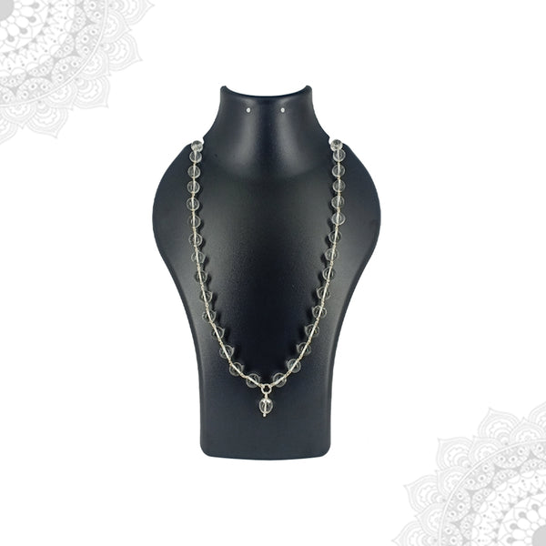 Spadigam Mala Silver | Sphatik Mala Silver
