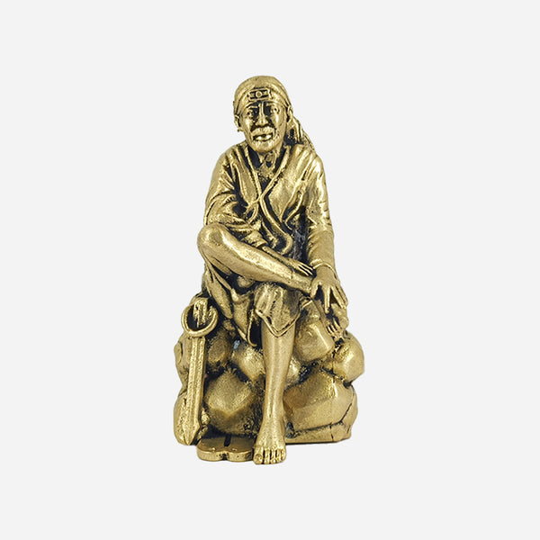 Sai Baba Brass Idol