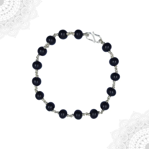 Karungali Bracelet Silver