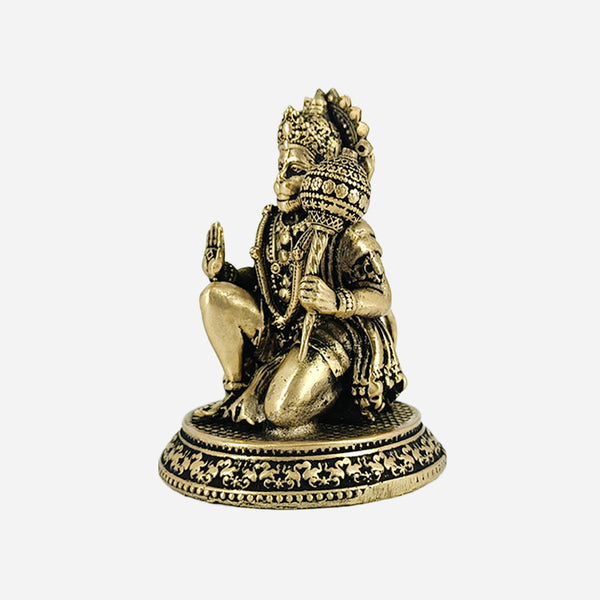 Brass Hanuman Statue