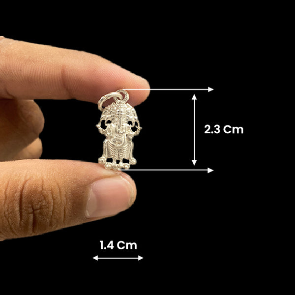 Panchamukha Ganesh Pendant Silver