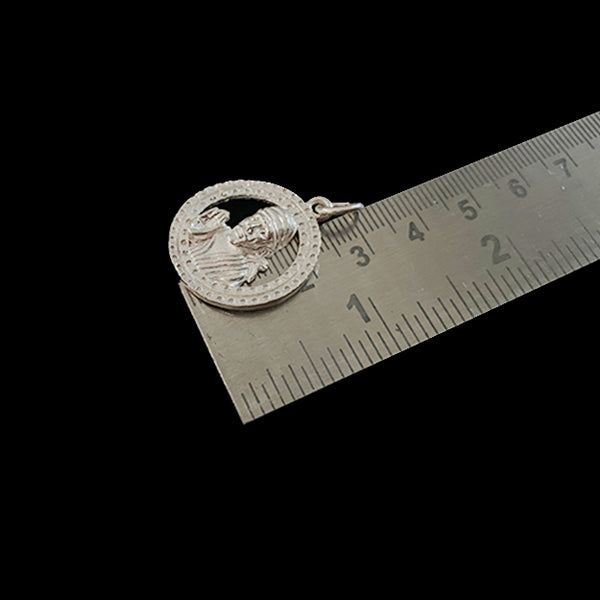 Sai Baba Blessing Pendant Silver