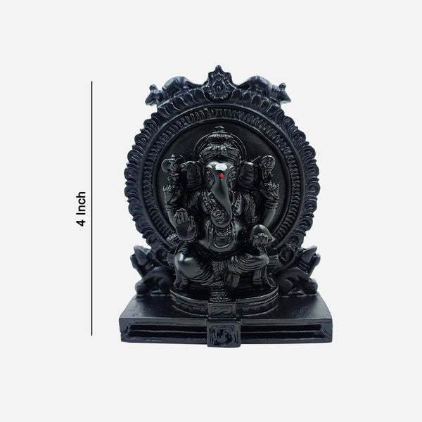 Karungali Ganesha (Model 3) | Ganesha Murti