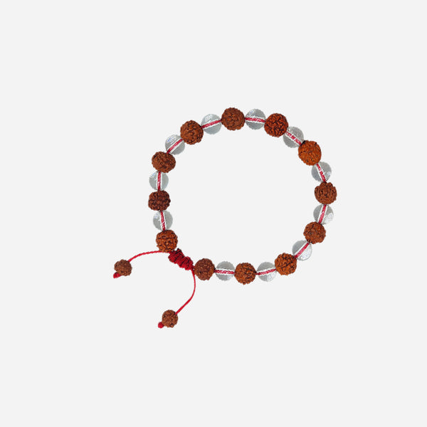 Rudraksha Sphatik Bracelet