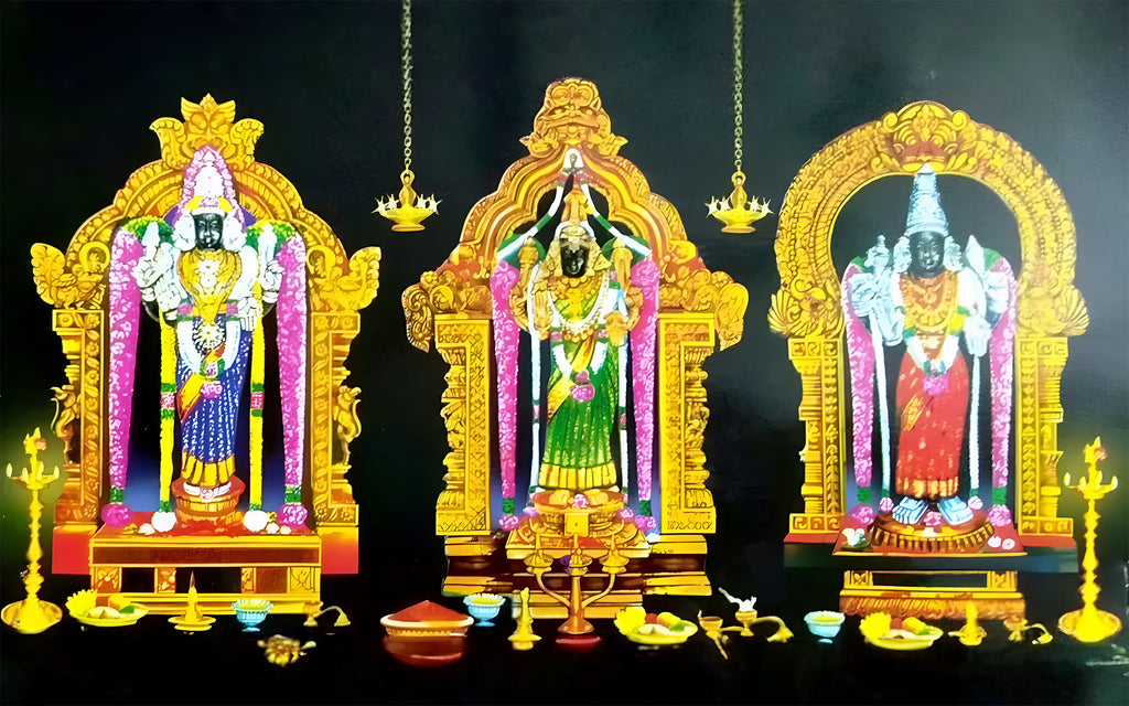 Three Powerful Amman Temples: Thiruvudai, Vadivudai and Kodiyidai Amman