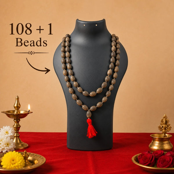 Vastu Grihalakshmi Frame with Lotus Bead Malai (108+1 beads)