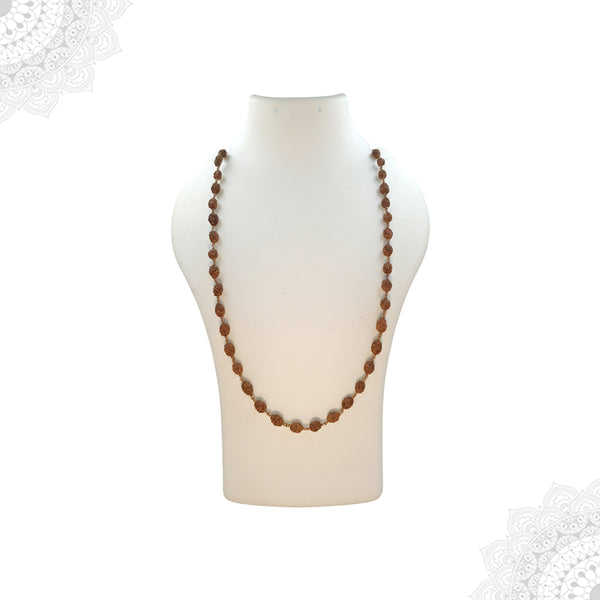 3 Face Rudraksha Copper Mala