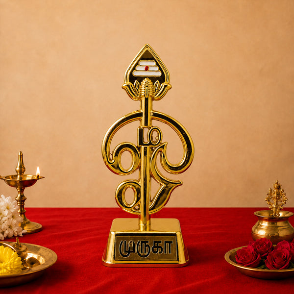 Om Murugan Vel Dashboard Stand  
