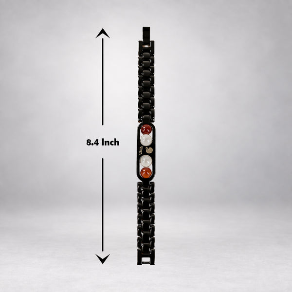 Metal Bracelet With Zodiac Stone