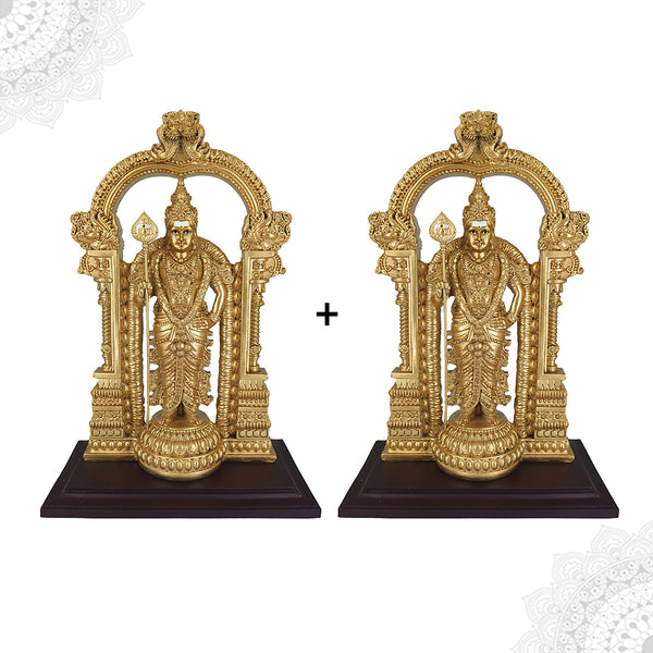 Set of 2 Thiruchendur Murugan
