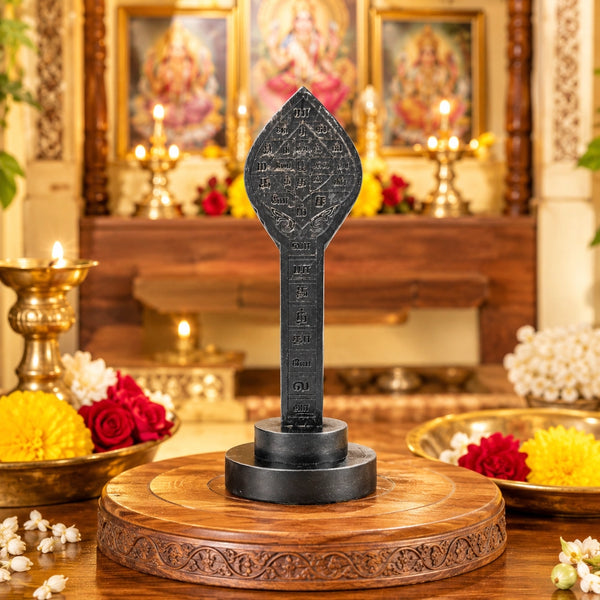 Karungali Sasthira Bandham Vel with Stand