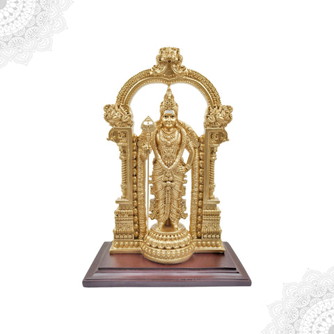 Murugan idol inspired by Thiruchendur temple, ideal for spiritual spaces