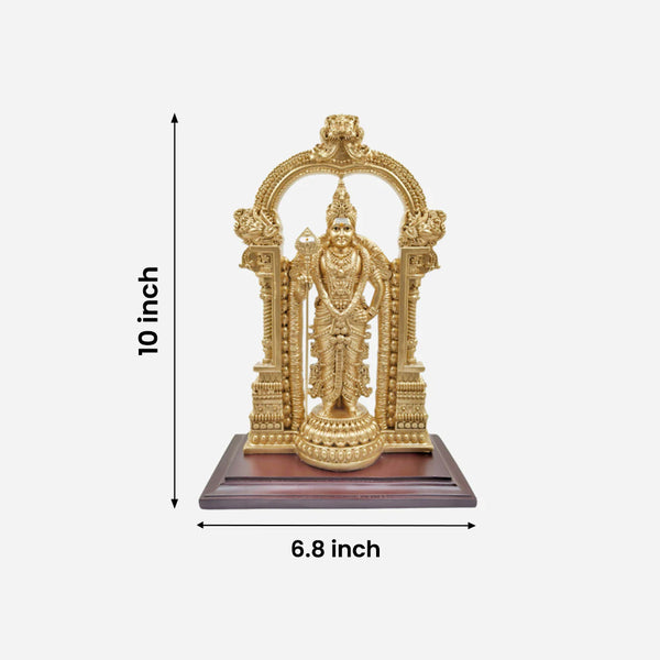 Thiruchendur Murugan  for home temples, altars, and size information
